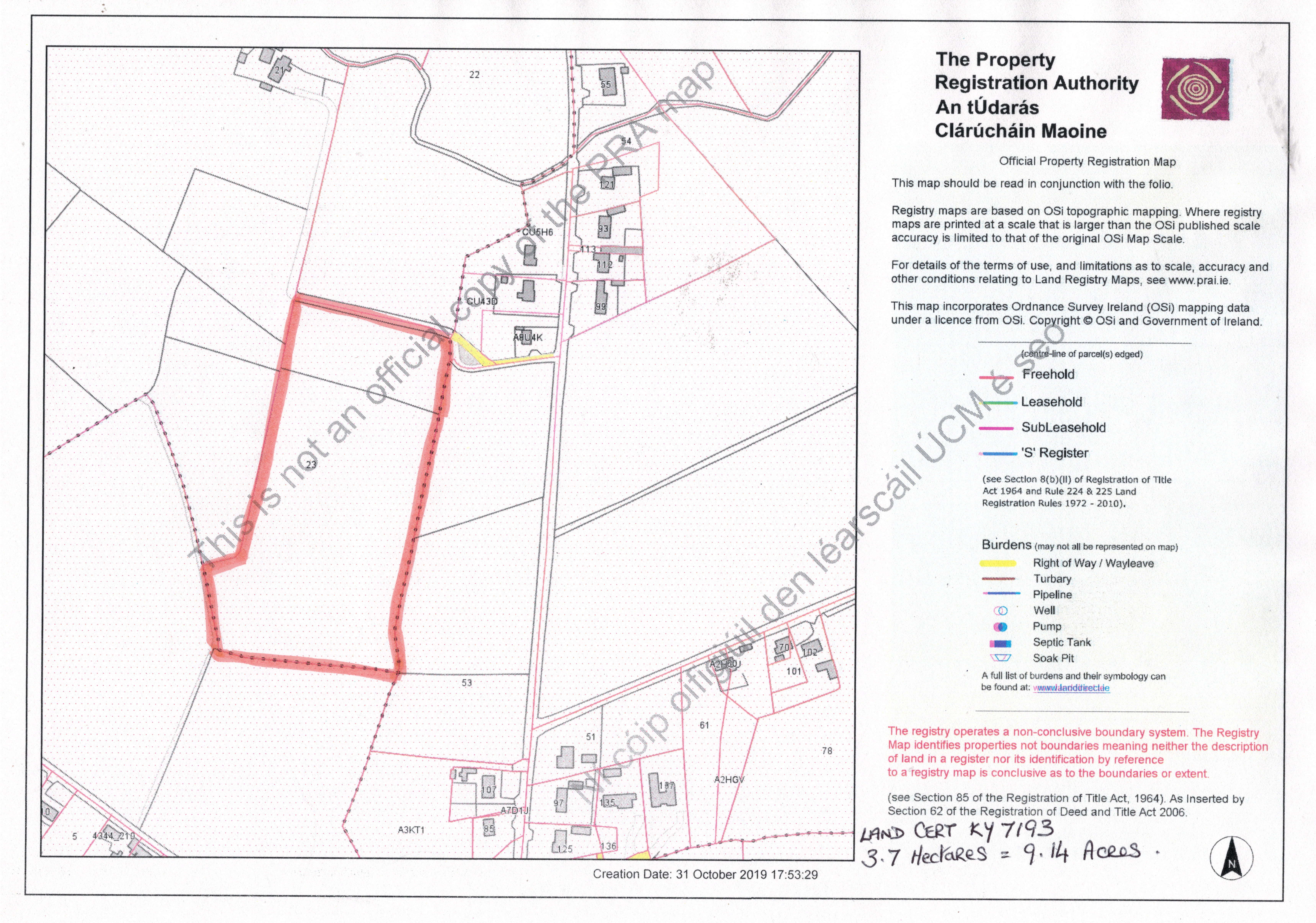 Moyvane 9.14 acres Irish Land Sales
